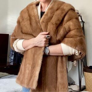 Vintage fur stole